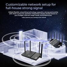 ASUS ASUS RT-BE57 WiFi7 Gaming Router, Home Wireless Gigabit Router, Whole-Home WiFi7, 2.5G Port, AiMesh Flexible Networking