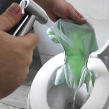 Premium Stainless Steel Bidet Sprayer Shattaf Bathroom Toilet T-Adapter Hose Kit - 銀色 - 查看 9