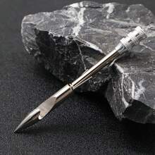 3pcs Stainless Steel Fishing Tools For Outdoor Fishing, Hunting Slingshot Equipment, Detachable Fishing Spear, Suitable For Outdoor Shooting Entertainment And Hunting Games, Ideal Gift For Outdoor Slingshot Enthusiasts - Silver - View 8