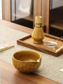 Juego de té Matcha de 5 piezas de cerámica, incluye herramientas para pastelería, tazón Matcha, batidor Matcha, taza Matcha, revolvedor, cuchara para té, juego de tazón de té, herramientas de preparación de postres y té, caja de regalo con estilo japonés, juego de herramientas de batido de Matcha de la dinastía Song