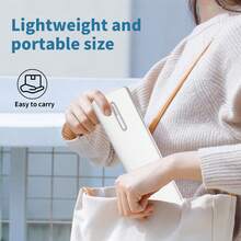 Portable Printers Wireless For Travel, Inkless Thermal Printer, Small Bluetooth Mobile Compact Printer Support 8.5" X 11" US Letter & A4,Compatible With IPhone Phone Laptop For Home Car Office Receipt - trắng - Xem 3
