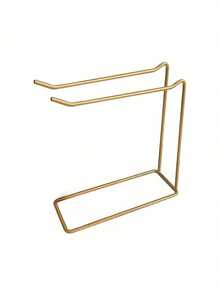 1PC Nail Art Fan Shape Display Storage Rack Heavy Duty Metal Storage Rack For Gel Polish, Nail Art Decoration - Sturdy Construction Space Saving Countertop Or Retail Store Decoration - Salon And Home Use