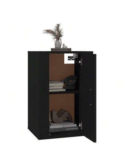 VidaXL TV Wand Unit 40x34.5x60 Cm Zwart view 4