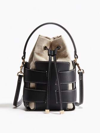New Fashion Crossbody Bucket Bag, Luxury Design Handbags For Ladies, Women's Leisure Outdoor Shoulder Bag