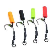 10 buc momeală de pescuit la crap Zig Rig spumă bețe Pop Up Boilie Ronnie păr Rig pescuit momeală pentru Method Feeder crap accesorii de pescuit