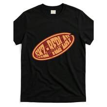 SKZ Replay Album Graphic T-Shirt - Black Tee With Red Circular Logo - Casual Crewneck Shirt For Everyday & Themed Events - Machine Washable Music Fan Apparel, Music T Shirts, Fan Merchandise - 黑色 - 查看 1