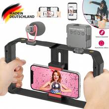 Kamera Käfig Halterung Smartphone Video Rig Telefon HandyStabilisat Kamera Käfig