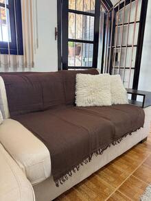 Sofa Blanket Decoration Living Room Elegant New Home Armchair 2.10x1.20 Promotion Cheap - Màu nâu Sô-cô-la - Xem 2