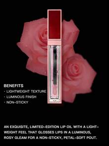 Tom Ford 5毫升玫瑰绽放唇油，缎光亮泽 - 5ml - 查看 3