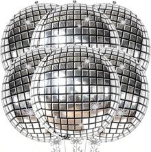KatchOn, Silver Disco Ball Balloons - Huge 22 Inch, Pack Of 6 |   4D Sphere Balloons For Disco Party Decorations |   Anniversary, Bachelorette, Birthday, Retro Party Decorations |   70s Party Decoration - 彩色 - 查看 1