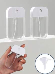 50/38ml Card Spray Bottles, Clear Spray Bottles, Portable Card Spray Bottles, Refillable Portable Empty Perfume Atomizer Vials,Clear Travel Spray Bottles,Hand Sanitizer Bottles Empty Plastic Perfume Atomizer Vials , Portable Transparent PET Plastic Mist Spray Bottles ,Suitable For Essential Oils, Perfumes,Facial Mists, Hair Mists, Small Plant Mists Moisturizing Water Hand Sanitizer