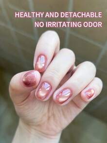 annies 10ml/1pc Laurel Cat Eye Nail Polish Gel, 2025 New Highly Saturated Micro-Structured Glass Bead Cat Eye Nail Art DIY - Multicolor - View 5