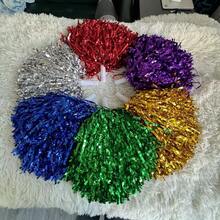 2/4/6/12pcs Cheerleading Flower Pom Poms, Cheerleading Pompoms Dance & Sports Accessories