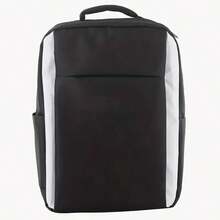 Geantă de depozitare pentru Playstation 5, rucsac pentru accesorii pentru controler de joc pentru PS-5, accesorii PS-5, geantă de călătorie impermeabilă, rezistentă la șocuri, rezistentă la praf, cu curea de umăr reglabilă pentru PS-5, neagră