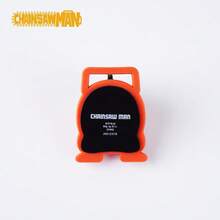 Crunchyroll 1PC ChainsawMan Officially Licensed 3D Foam Fridge Magnet Fun Character Design Magnet For Locker Refrigerator Office Or Home Decoration Household Accessories Perfect Gift For Collectors - Orange - View 5