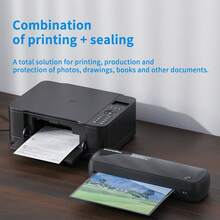 4-In-1 Laminator Machine For A4/A5/A6 Documents & Photos - Fast 3-Minute Heat & Seal Technology | Home Office, School & Teacher Use | Compact Design - US A Type Plug(110-127V) - View 8