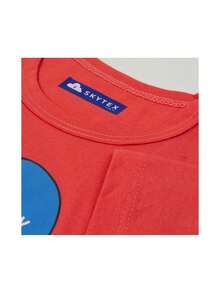 Boys' Set: T-Shirt With Bermuda Shorts - Coral Skate - 珊瑚粉 - 查看 2
