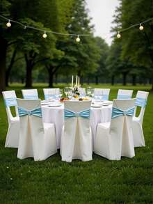 Heart-Shaped Buckle Sliding Elastic Chair Cover Strap, Universal Elastic Chair Strap, Suitable For Wedding Banquets, Event Parties, Wedding Celebrations, Party Banquets, Hotel Events, Ceremonies, Holiday And Birthday Decorations, Christmas, And Other Occasions.