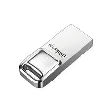 Lenovo TU201 USB Flash Drive, All-Metal Waterproof USB 2.0 Flash Drive, Simple, Classic, Compact, Easy To Carry, Pearl Nickel - Pearl Nickel - View 4