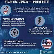 Mighty Max Battery ML4-6 - 6 Volt 4.5 AH, F1 Terminal, Rechargeable SLA AGM Battery