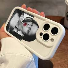 Art Aesthetic David Mona Lisa Handyhülle für iPhone 15 13 14 Pro Max XS XR 12 11 Pro 13 7 8 Plus SE2 Weiche Silikon Weiße Hülle