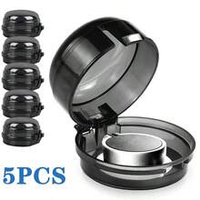 10pcs/6pcs/5pcs/1pc-Gas Hob Knob Protector Cover, Hob Knob Cover, Universal Gas Knob Protector Cover, Child Hob Knob Protector Cover, Anti-Touch Oven Lock For Babies, Toddlers And Pets, Protects Children / Pets, Suitable For Oven / Hob / Gas Hob