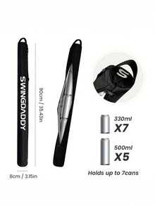 Túi giữ lạnh bóng golf 3-6 giờ, túi đá giữ nhiệt mềm, đựng được 7 lon, tiết kiệm không gian, thiết kế nhẹ, dễ mang theo, thích hợp cho bãi biển, du lịch, cắm trại, có dây đeo vai, giữ lạnh thực phẩm không tiếp xúc, túi giữ lạnh dung tích lớn, lưu trữ nhỏ gọn, chất liệu bền, tay nghề cao, túi đựng đồ uống, dành cho người chơi golf, người đam mê thể thao ngoài trời. - Nhiều màu - Xem 4