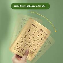 2025 新款 1 套磁性数字华容道拼图 3/4/5/6/7/8/10 个难度等级，儿童早教智能玩具，99 乘法表玩具，益智趣味玩具，生日/节日/万圣节/圣诞节礼物，礼品玩具