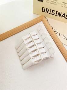 5Pcs Professional Crocodile Hair Clip For Hair Straightening, Cutting And Dyeing, Suitable For Salon, Home Use And Diy Hair Styling,Nonslip Hair Clips Accessories For Women Girls Holiday Gifts,Hairdressing Tools Fall Hair Accessories Autumn Hair Claw Fashion Claw Clips Elegant Hair Clutch Clips For Hair Winter For Vacation Outfits Woman