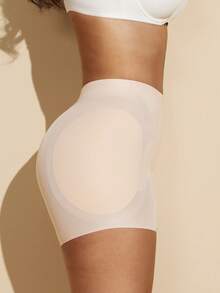 Pantalones cortos moldeadores para mujer con almohadillas desmontables para levantar el trasero, realzan las curvas y proporcionan un mejor efecto de elevación - Albaricoque - Ver 6