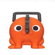 Crunchyroll 1PC ChainsawMan Officially Licensed 3D Foam Fridge Magnet Fun Character Design Magnet For Locker Refrigerator Office Or Home Decoration Household Accessories Perfect Gift For Collectors - Orange - View 4