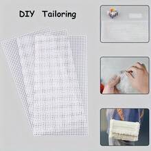 5套/15个编织袋塑料网眼4mm大孔径DIY编织材料袋编织袋网眼四季适用 - 黑色 - 查看 7