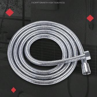 59.06/78.74英寸柔性淋浴软管，高压延长管，适用于浴室淋浴，通用接口软管，浴室配件，厨房配件
