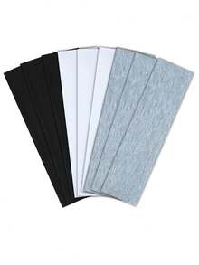 9pcs/1pc Women & Men Sports Elastic Sweatband Headband, Yoga Running Hair Accessories, Black/White/Grey Fashion Hair Ties Women Scarf Fall Hair Band Workout Women Bandana Autumn Hair Wrap Winter For Vacation Outfits Woman