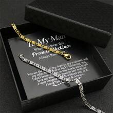 Hot Fashion Paperclip Shape Link Chain Necklace For Women Men Stainless Steel Gold Color Creative Hip Hop Choker Jewelry Gift