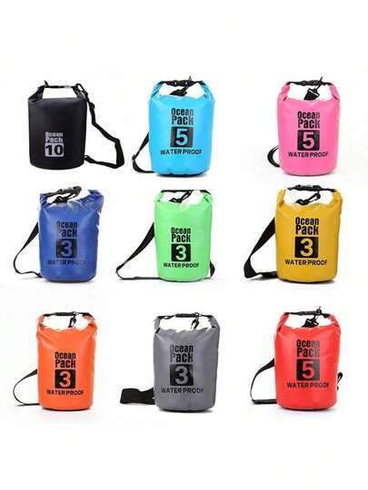 户外防水干湿分离收纳袋，防水斜挎包，多功能防水包，适用于游泳、划船、漂流、露营、徒步、海滩、钓鱼等活动
