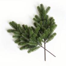 1/3pcs Artificial Pine Branches, Artificial Plants For Scene Setting, Home Decoration, Room Decoration, Outdoor Garden Decoration, Living Room Decoration, Christmas Decoration