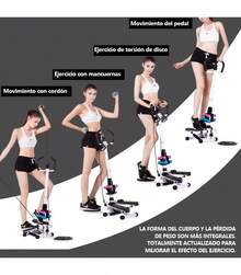 Escaladora Elliptical Trainer Multifunciona Eliptic Gym - Negro - Ver 2