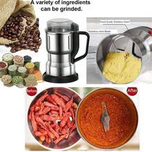 High Power Electric Coffee Grinder, Multi-Function Kitchen Grain Nut Bean Spice Grinder, Household Coffee Grinder
