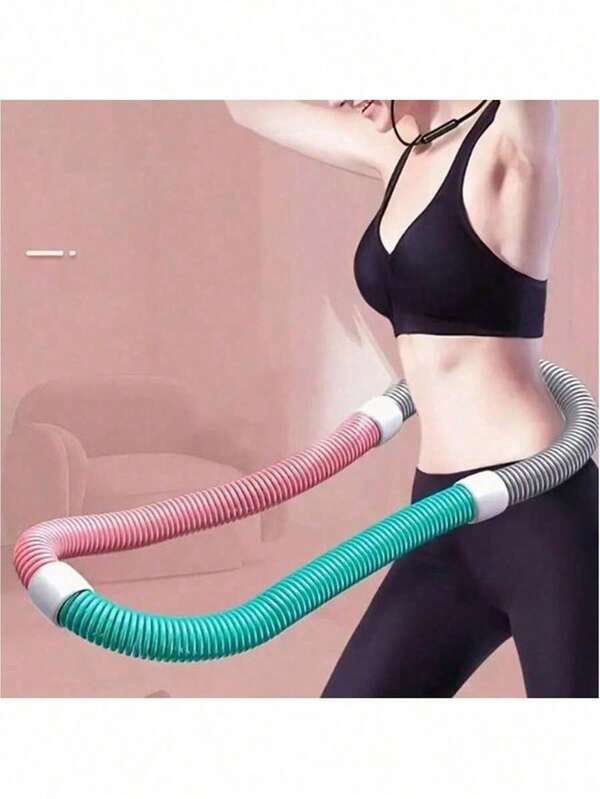 [All-Season] Effective Weight-Loss Fitness Ring - Low Noise, Soft Material, Suitable For Home Workout And Shaping, Abdominal Trainer, Plus Size, Women Fitness Equipment