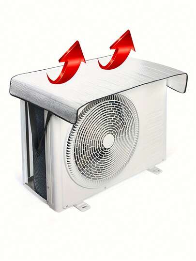 All-Weather Air Conditioner Cover - Sun, Rain & Snow Proof, UV Protection, Dust-Proof, Patio Shade, Outdoor Unit Cover, AC Condenser Insulation Pad, Easy Installation, Suitable For Central AC Unit Protection