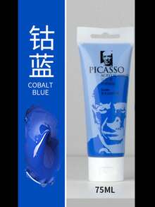 2.54oz Acrylic Tube Paint, Suitable For Hand Painting On Clothes, Shoes, Walls, Creative Graffiti. DIY Wall Painting, Stone Painting, Pebble Painting, Waterproof Acrylic Paint For Wall Murals And Sneakers