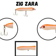 Fishing Lures - COLOR 101 - Hueso Opaco - Ver 7