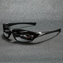 1 Piece Neutral Square Driving Glasses Casual Design Sports Car Reflective Pattern Lightweight Durable Anti-Impact High-Quality Lenses Fashionable Comfortable Mother's Day 2026 Mom Gift Gift For Mom Mothers Day Gift Best Mom Mommy Gift Gift For Grandma Mum Gift Sentimental Gift For Mom Thank You Mom Gift Mothers Day Accessories Heartfelt Gift For Mom Unique Gift For Mom Mothers Day Surprise Gift - 黑色 - 查看 5