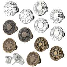 12pcs Removable Denim Jeans Buttons, Quick Snap Pants Buttons Clips, Stretchable Jeans Buttons No Sewing Closure, Perfect Fit For Waist Reduction, Suitable For Pants, Jackets, Coats - Durable Metal Structure - Multicolor - View 4