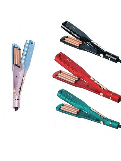 Chapinha Alisadora de Cabelo Anti-Queimadura, Chapinha Alisadora de Alto Poder e Baixo Ruído para Cachos Soltos e Sedosos, Salão