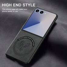 Luxury PU Leather Phone Case Compatible With IPhone Sam Sung Z FOLD6/Z FLIP6/Z FOLD5/Z FLIP5/Z FOLD4/Z FLIP4, Support Car Holder, Some Models Support MAGNETIC, Protective, High-Quality, Maple Leaf