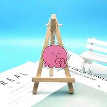 Cartoon Octopus Alien Acrylic Keychain, Cute Anime Bag Decor Pendant, Acrylic Keychain Charm - Multicolor - View 15