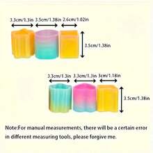 36 Stücke/24 Stücke/12 Stücke/6 Stücke Frühlings Regenbogen Party, Mini Kunststoff Spiralfedern Spielzeug, Fidget Druck Spiral Mini Federn Großpackung Spielzeug, Party Geschenke