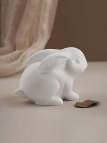 1pc Bunny Candle Mold, Funny Rabbit Silicone Mold, Animal Silicone Resin Mold For Epoxy, Home Room Decor, Craft Candle Making Supplies, Gift For Woman Gift Easter Gift - Rabbit Mold - View 5